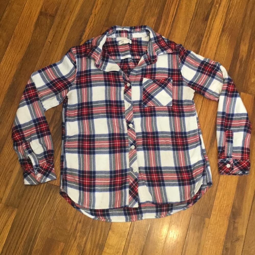 Flannel button down